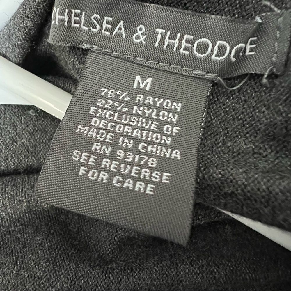 Chelsea & Theodore fringe cardigan sweater - Picture 2 of 6